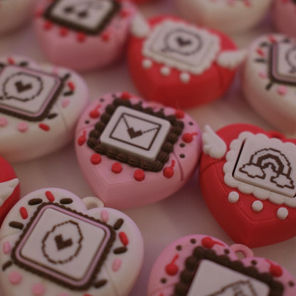 3D Printed V-Pet Valentine’s Day Edition
