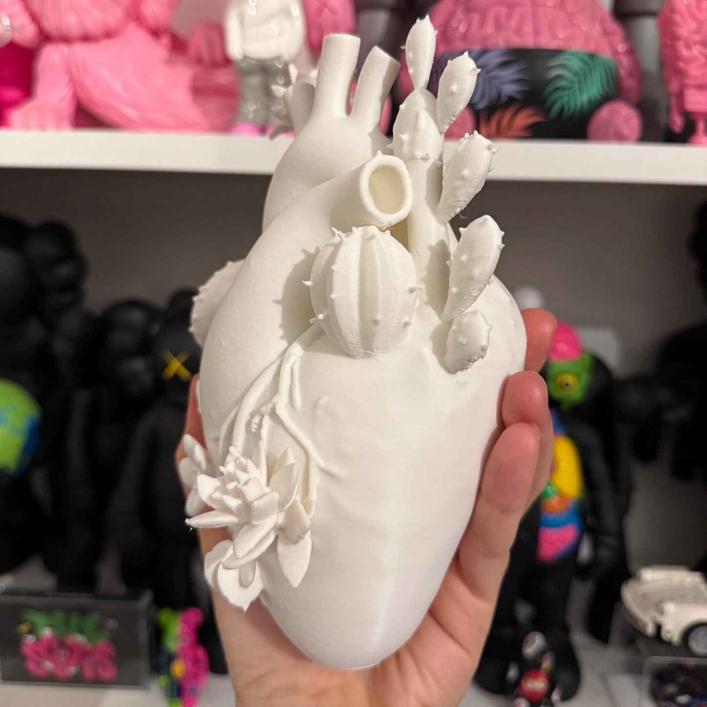 3D Printed Anatomical Heart Sculpture