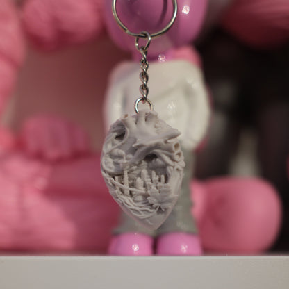 YYZ Heart Keychain