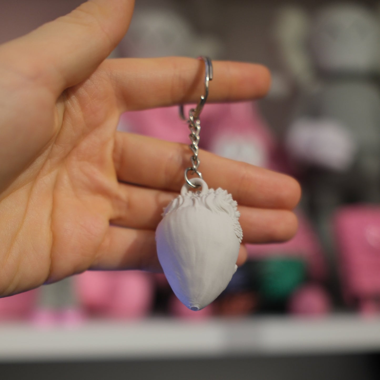 True North Heart Keychain