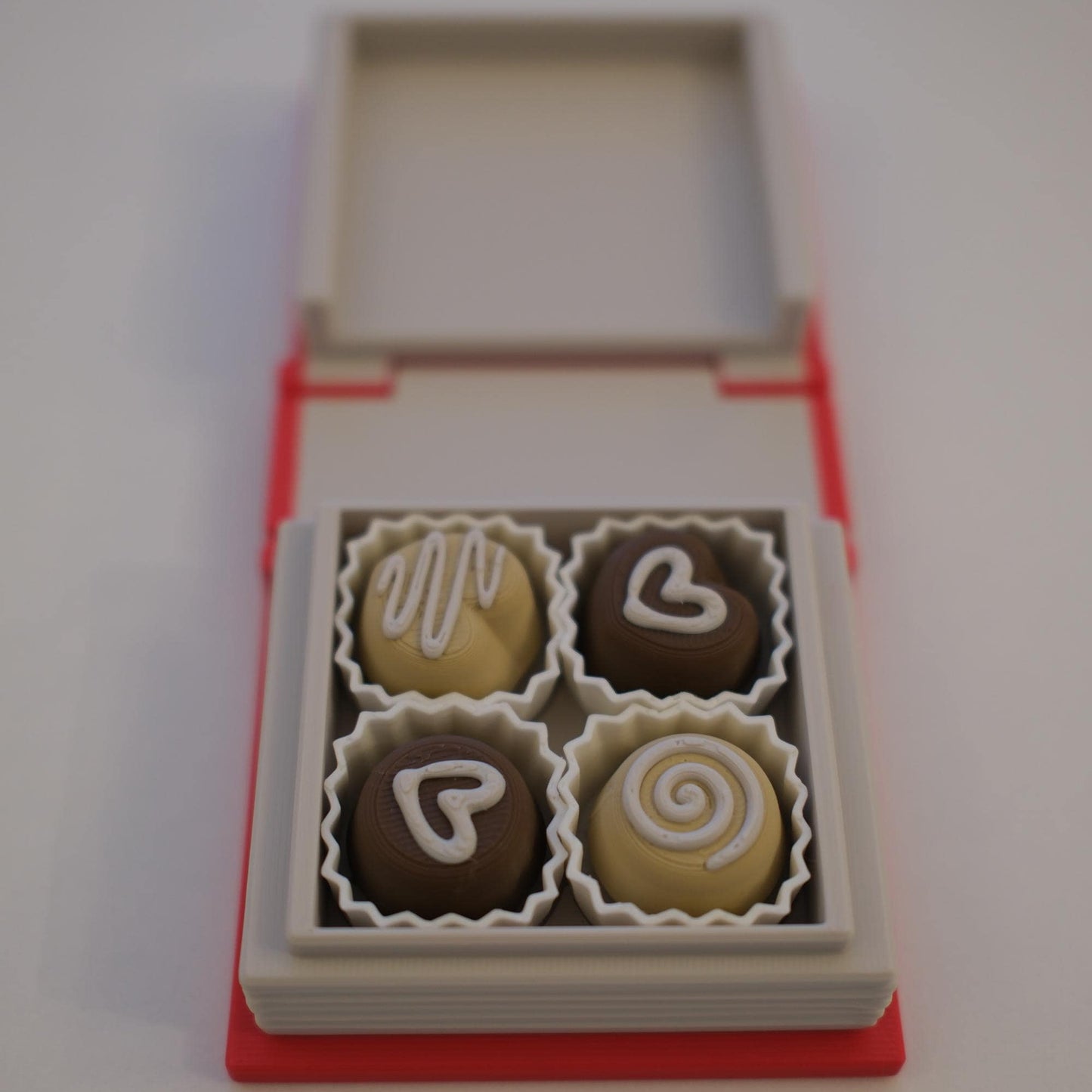 3D Printed Love Book Chocolate Clicker