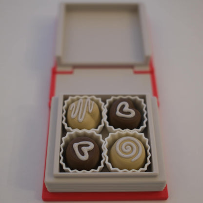 3D Printed Love Book Chocolate Clicker