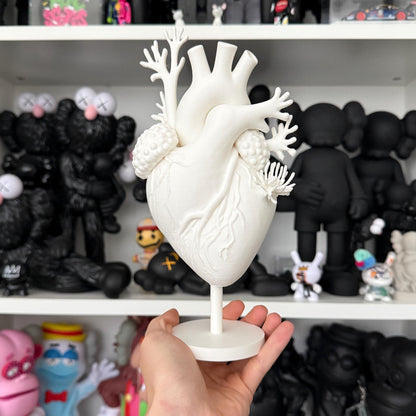 Coral Heart Sculpture