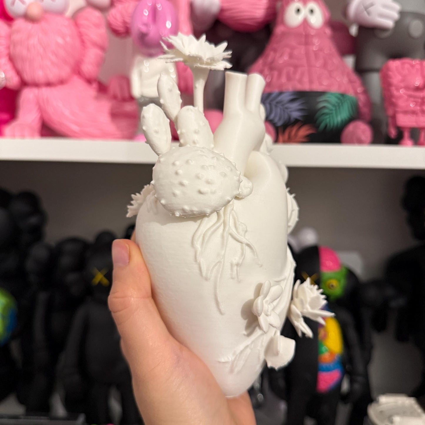 3D Printed Anatomical Heart Sculpture
