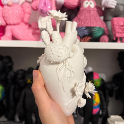 3D Printed Anatomical Heart Sculpture